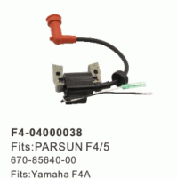 4 STROKE - IGNITION COIL - PARSUN F4/5 - 670-85640-00 YAMAHA F4A -F4-04000038 - Parsun